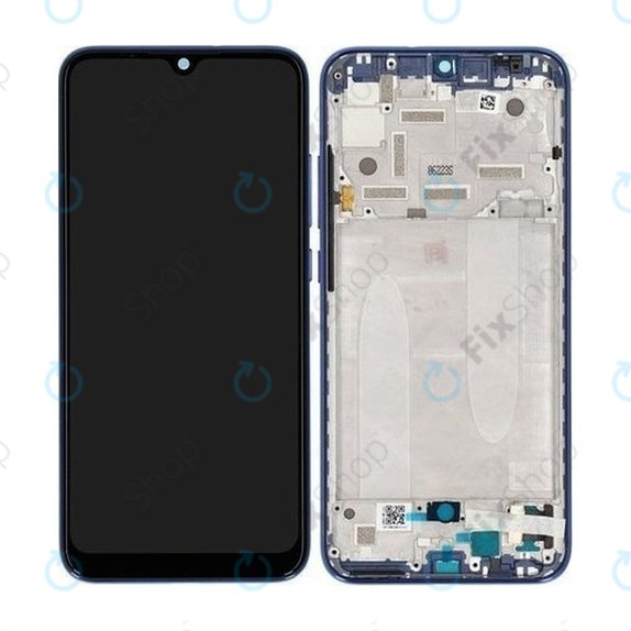 Schermo per Xiaomi Mi A3, Not just Blue, Vetro touch con cornice