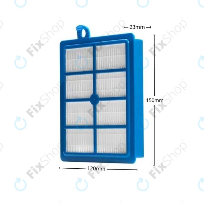 Filtro HEPA, 2 pz. per Electrolux, AEG, Philips, Tornado, Volta