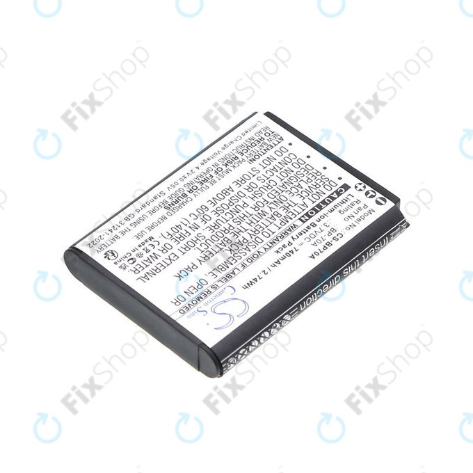 Batteria per Samsung ES, ST, BP-70A, Li-Ion, 740mAh, 3.7V, HQ