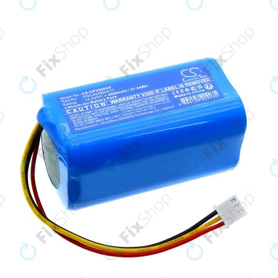 Batteria per ETA Nico 2219, PNC423894511, Li-Ion, 2600mAh, 14.4V, HQ
