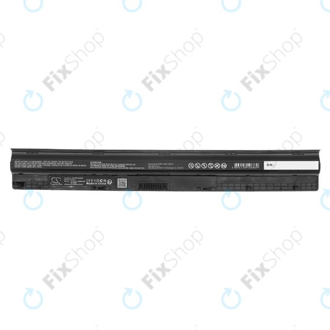 Batteria per Dell Inspiron 14, 15, 17, Vostro 14, 15, GXVJ3, Li-Ion, 2600mAh, 14.8V, HQ