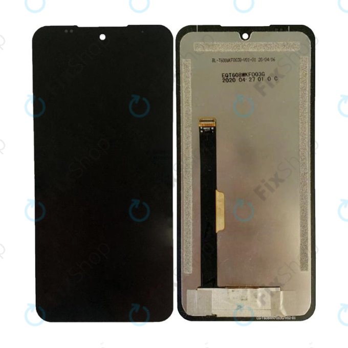 Schermo LCD per Ulefone Armor 8 Pro, Vetro touch senza cornice