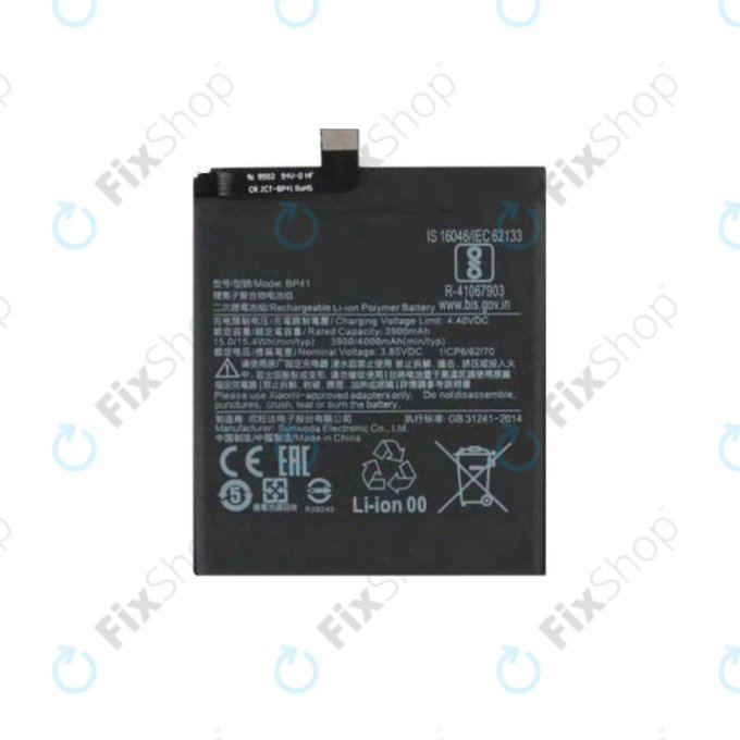Batteria per Xiaomi Mi 9T, BP41, 4000mAh