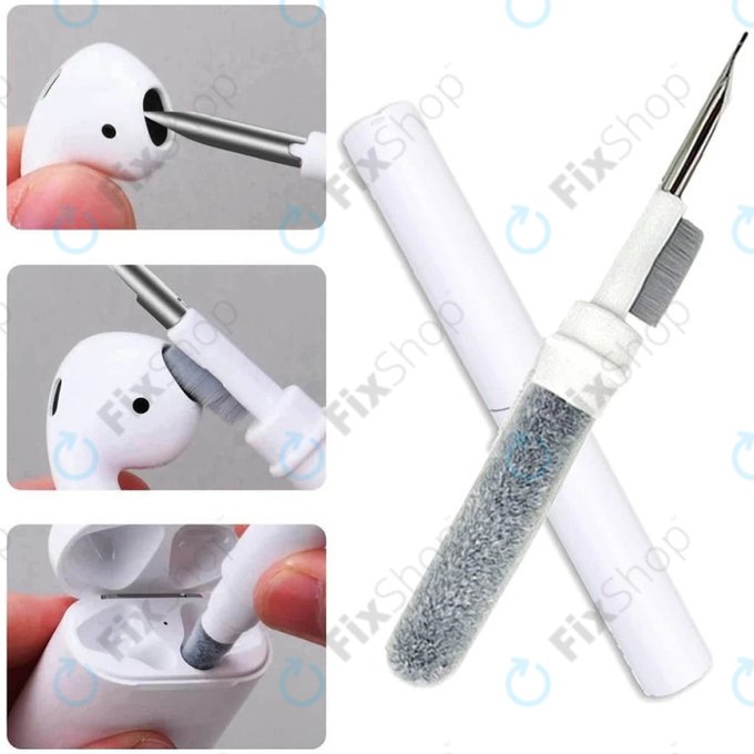 Penna per la pulizia di auricolari wireless, White