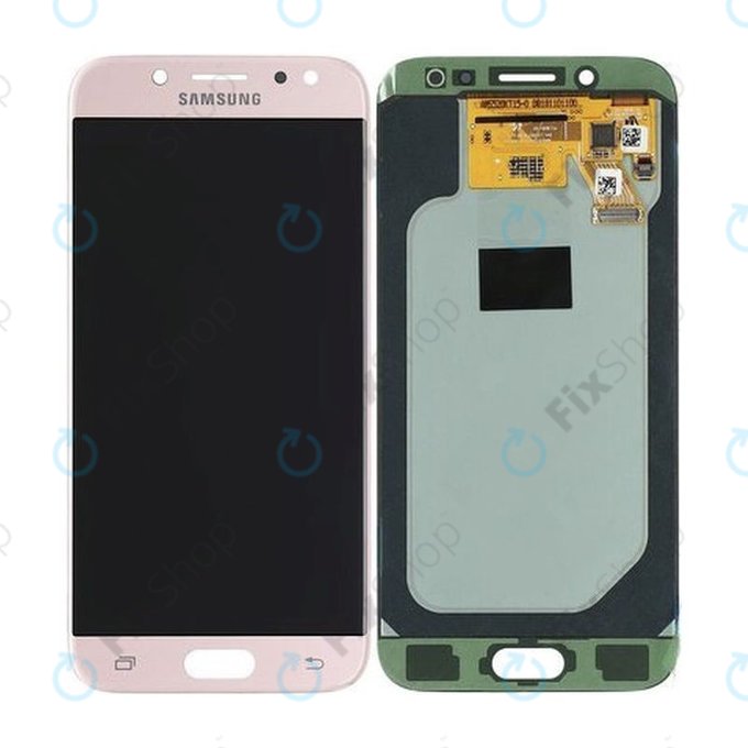 Schermo per Samsung J5 J530F (2017), Pink, Vetro touch senza cornice, GH97-20738D, GH97-20880D, Genuine Service Pack