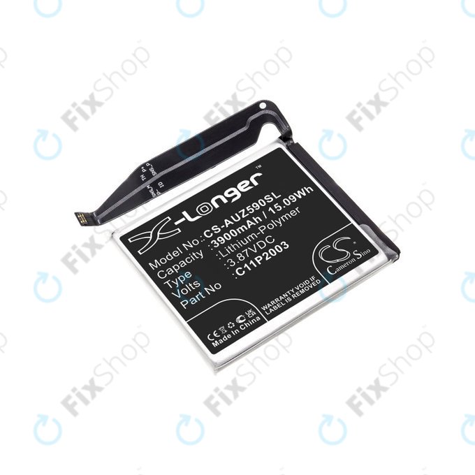 Batteria per Asus Zenfone 8 ZS590KS, 3900mAh, Li-Pol, 3.87 V, C11P2003, HQ
