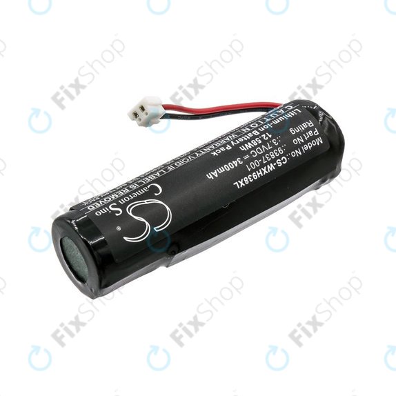 Batteria per WAHL Beretto Black Stealth, Chrome, 93837-001, Li-Ion, 3400mAh, 3.7V, HQ