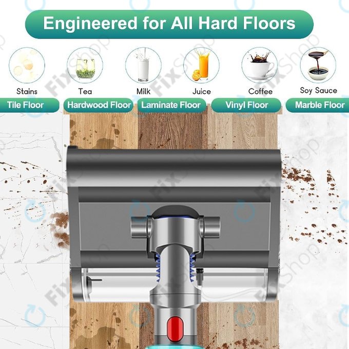 Spazzola pavimenti Submarine con filtro lavabile per Dyson seriess V