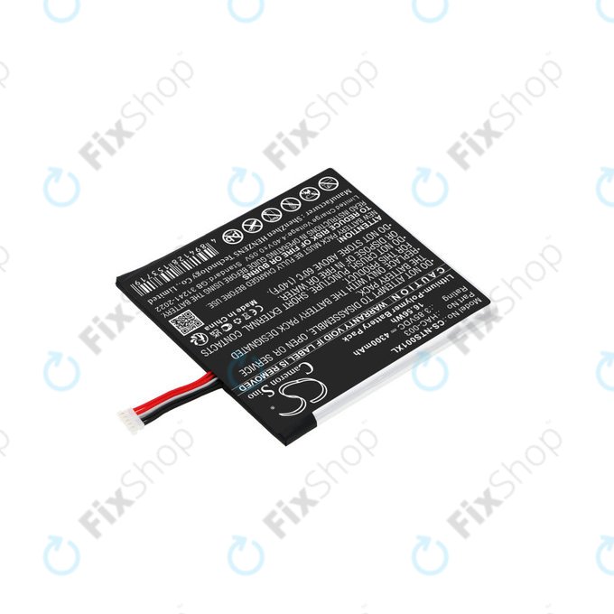 Batteria per Nintendo Switch HAC-001, HAC-003, Li-Pol, 4300mAh, 3.85V, HQ