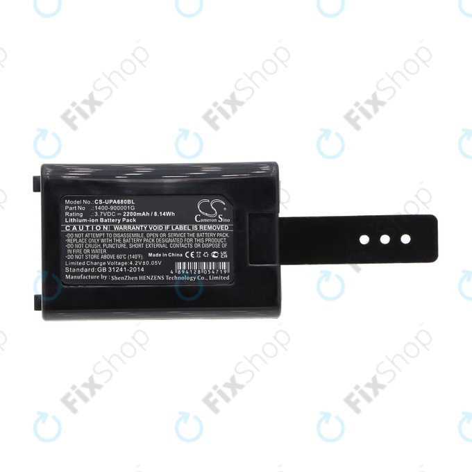 Batteria per Unitech HT680, 1400-900005G, Li-Ion, 2200mAh, 3.7V, HQ