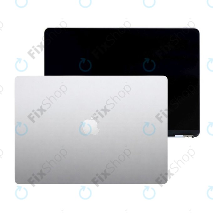 Schermo LCD per MacBook Air 15", A3241 (2025), con vetro frontale e copertura, Silver, 661-50129, Genuine Apple