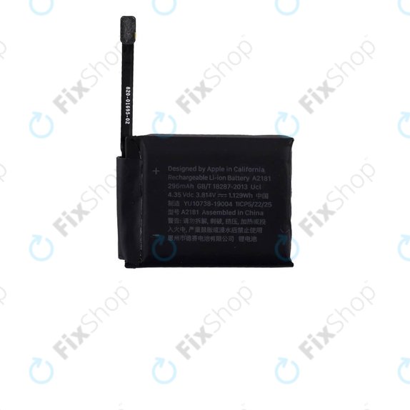 Batteria A2181 per Apple Watch SE 2 44mm, 296mAh, Refurbished