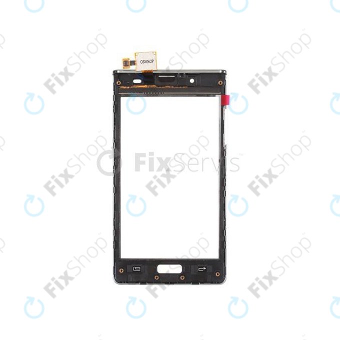 Cornice centrale per LG Optimus L7 P700, White, ACQ85922101, Genuine Service Pack
