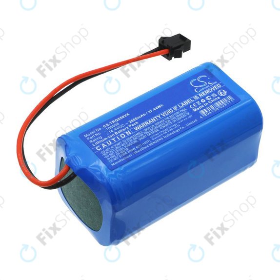 Batteria per Tesla Robostar IQ550, 106936, Li-Ion, 2600mAh, 14.4V, HQ
