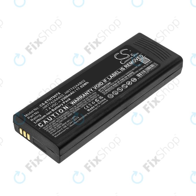 Batteria per EADS P3G, TPH700, HR7742AAA02, Li-Ion, 2300mAh, 7.4V, HQ