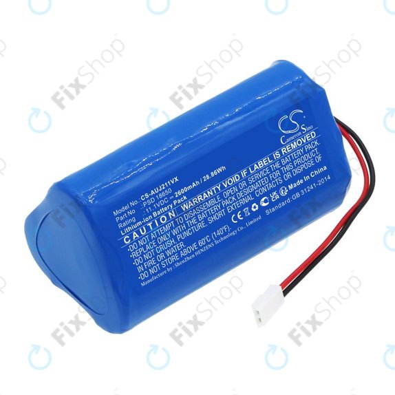 Batteria per Aquajack 211, PSD 18650, Li-Ion, 2600mAh, 11.1V, HQ