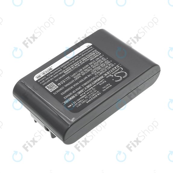 Batteria per Dyson DC31, DC34 DC35 DC44 17083-2811, Li-Ion, 1500mAh, 22.2V, HQ
