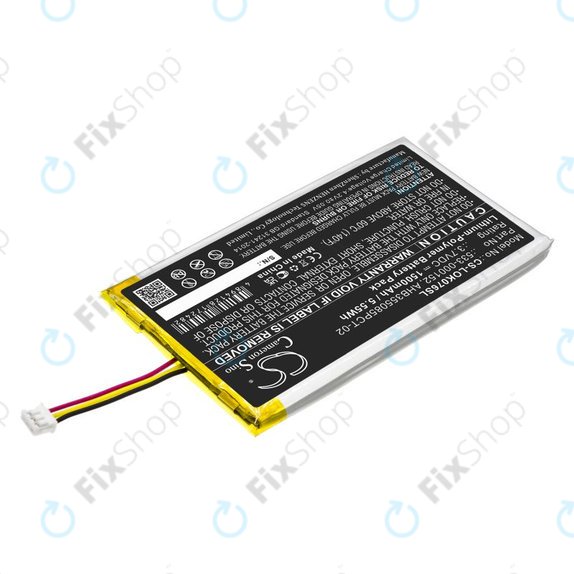 Batteria per Logitech G913, G913 TKL, G915, G915TKL, 533-000152, Li-Pol, 1500mAh, 3.7V, HQ