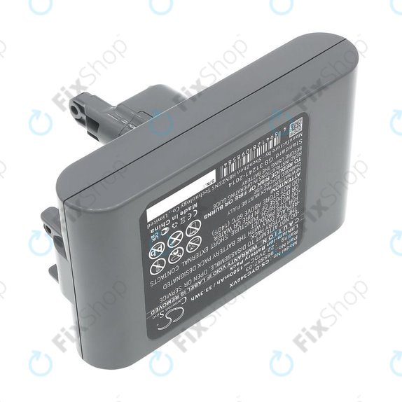 Batteria per Dyson DC31, DC34 DC35 DC44 DC45 DC56 965557-03, Li-Ion, 1500mAh, 22.2V, HQ