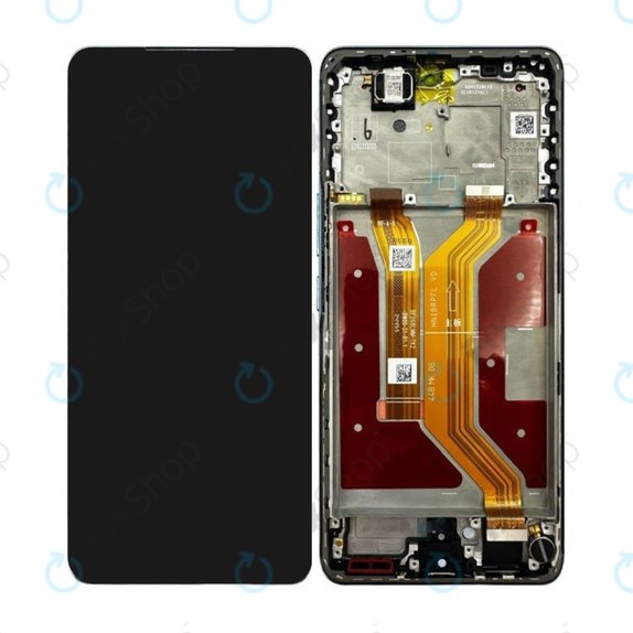 Schermo per Honor Magic7 Lite, Jade Cyan, Vetro touch con cornice, 0235AmmN, Genuine Service Pack