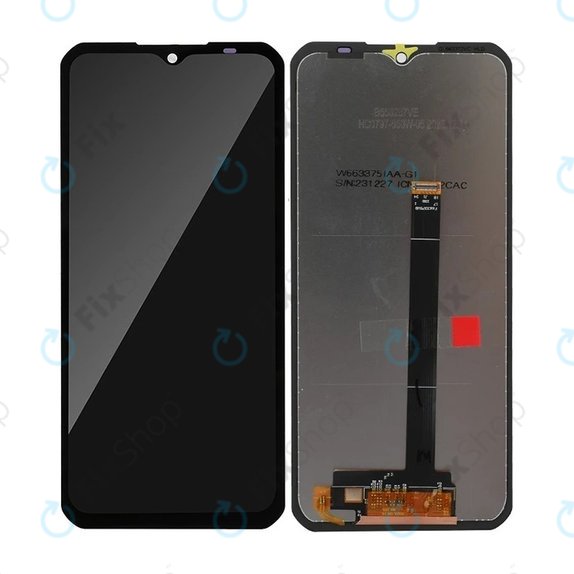Schermo LCD per Oukitel WP33 Pro, Vetro touch senza cornice