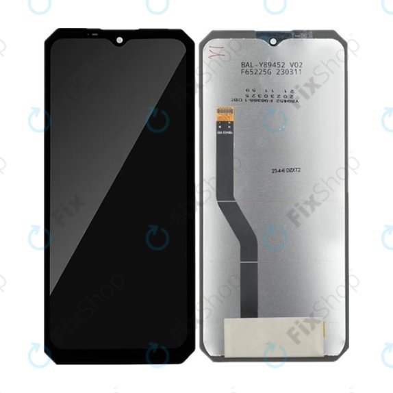 Schermo LCD per Oukitel WP23, WP23 Pro, WP28, Vetro touch senza cornice