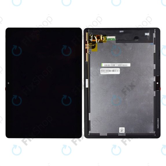 Schermo LCD per Huawei MediaPad T3 10, Black, Vetro touch senza cornice