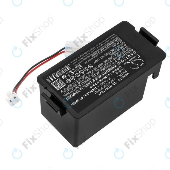 Batteria per Rowenta RR7774, RR7755, Tefal RG7765, RS-2230002091, Li-Ion, 3400mAh, 14.8V, HQ