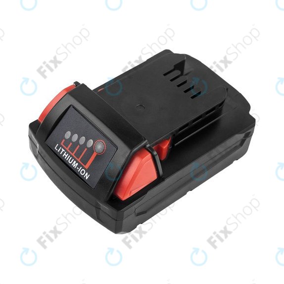 Batteria per Milwaukee, Atlas Copco, Berner, M18, Li-Ion, 2000mAh, 18V, HQ