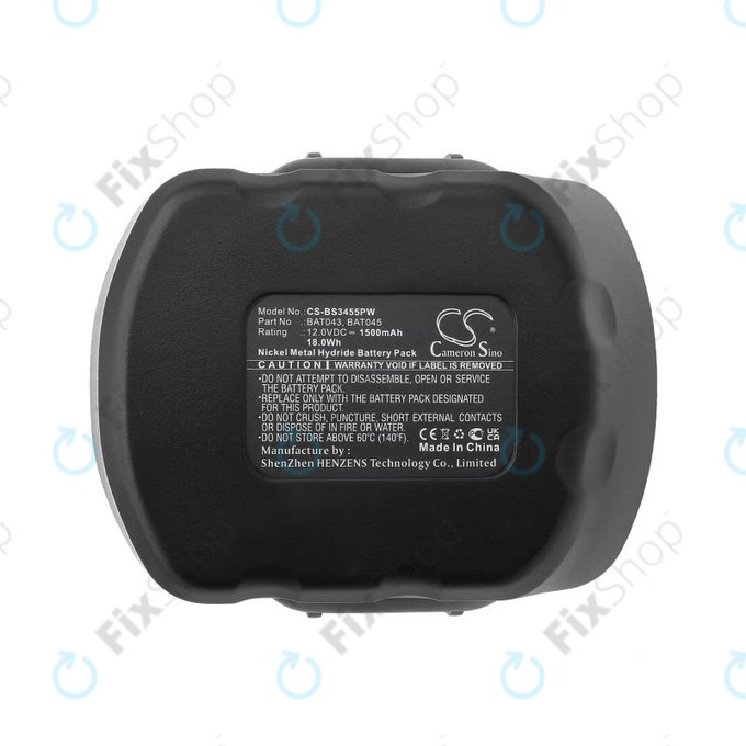 Batteria per Bosch 12V, BAT043, BAT045, 1500mAh