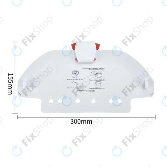 Cover inferiore per Xiaomi Mi Robot Vacuum Mop Pro P, 2S, Viomi V2 Pro, V3, SE, White