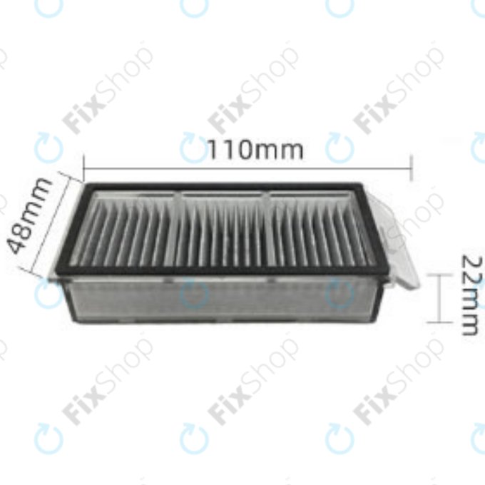 Filtro HEPA, 2 pz. per Xiaomi Dreame X50 Ultra, L40s Pro Ultra, Mova V50 Ultra, P60