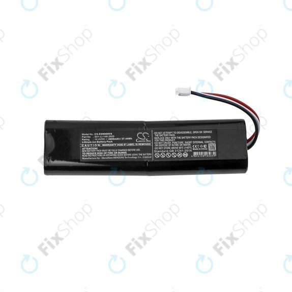 Batteria per Ecovacs Deebot Ozmo 900-seriess, N-seriess, T-seriess, Yeedi Vac 2 Pro, S01-LI-148-2600, Li-Ion, 2600mAh, 14.4V, HQ