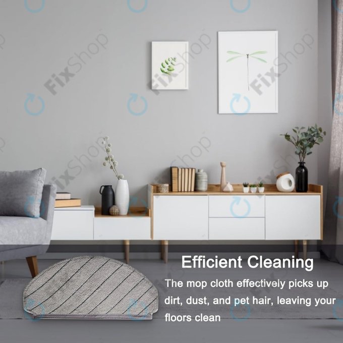 Panno lavapavimenti, 2 pz. per Ecovacs Deebot N20, N20 Plus, N20 Pro Plus