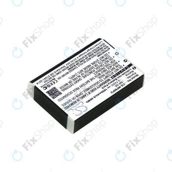Batteria per Fujifilm FinePix F30, Ricoh GXR, DB-90, Li-Ion, 1800mAh, 3.7V, HQ