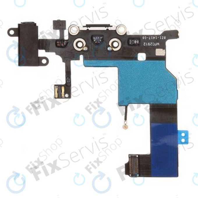Scheda PCB con connettore di ricarica, microfono e connettore jack per iPhone 5, White