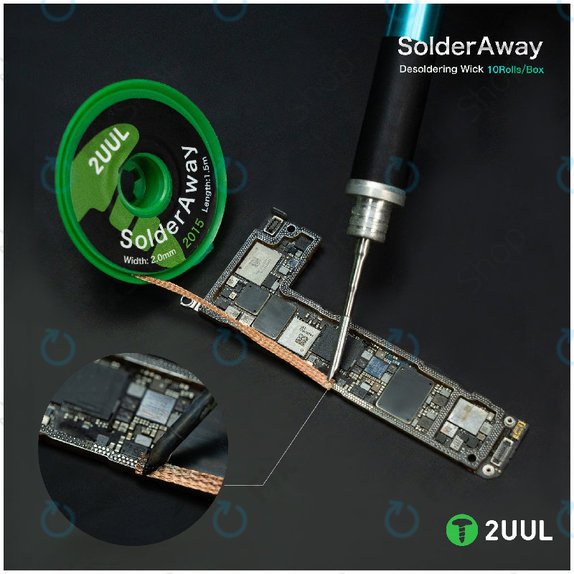 Treccia dissaldante Solder Vampire 10 rotoli/scatola, 2UUL DW11