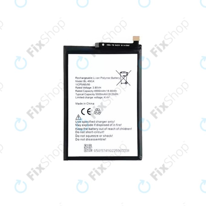 Batteria per Infinix Hot 11S NFC, BL-49GX, 5000mAh