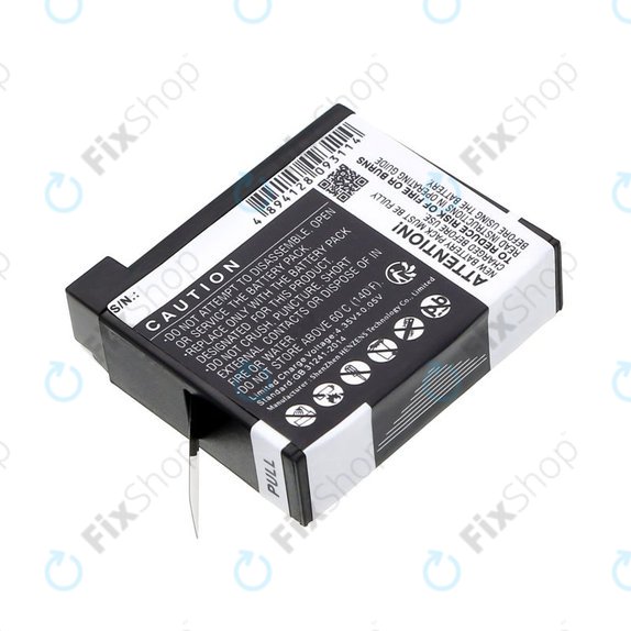 Batteria per GoPro Hero 4, AHDBT-401, Li-Ion, 1160mAh, 3.8V, HQ