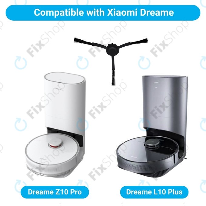 Spazzola laterale, 2 pz. per Xiaomi Dreame Z10 Pro, L10 Plus