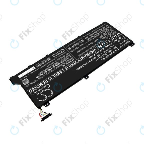 Batteria per Honor MagicBook 14, Huawei MateBook D14, MediaPad D14, MagicBook 14, HB4692Z9ECW-41, Li-Pol, 3550mAh, 15.28V, HQ