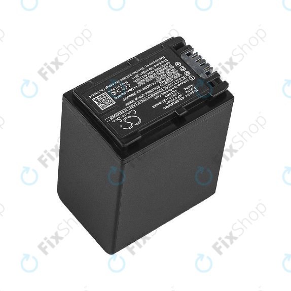 Batteria per Sony FDR-AX, HDR-CX, HDR-CX HDR-PJ, NEX-VG30, NP-FV100A, Li-Ion, 2700mAh, 7.3V, HQ