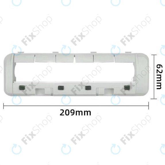 Cover spazzola principale per Xiaomi Mi Robot Vacuum Mop X10+, serie Dreame, White