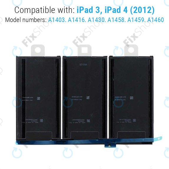 Batteria per iPad 3, iPad 4, 11560mAh
