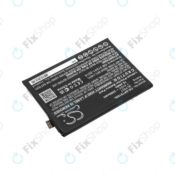 Batteria per OnePlus 9 Pro LE2121 LE2125, 2200mAh, Li-Pol, 7.4 V, BLP827, HQ