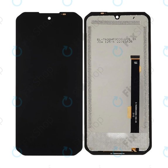 Schermo LCD per Ulefone Armor 11 5G, 11T 5G, Vetro touch senza cornice