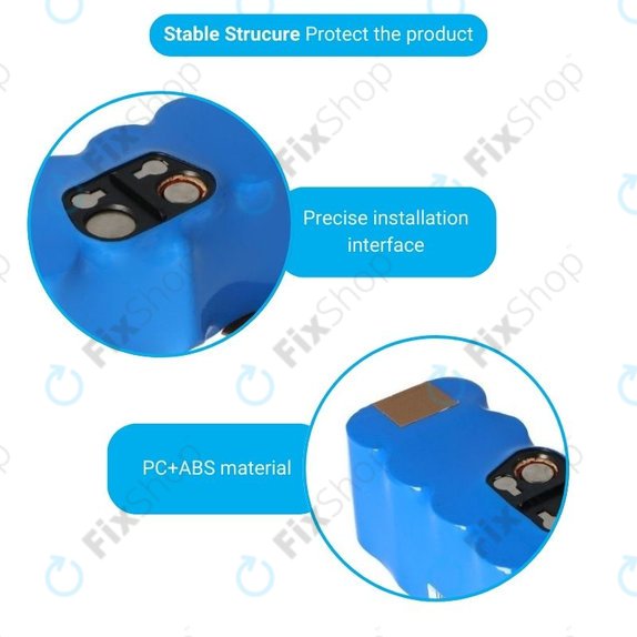Batteria per iRobot Roomba 500, 600, 700, 800, 900-seriess, R3, Scooba 450, Vileda 137173, 11702, GD-Roomba-500, VAC-500NMH-33, Ni-MH, 4000mAh, 14.4V