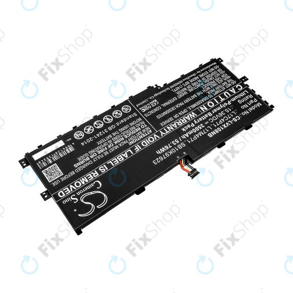 Batteria per Lenovo ThinkPad X1 Yoga 2018, L17C4P71, Li-Pol, 3500mAh, 15.36V, HQ