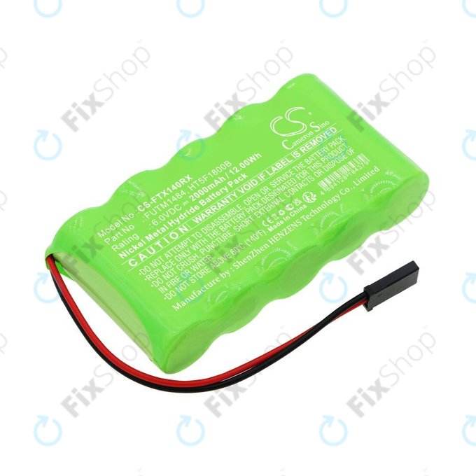 Batteria per Futaba 14SG, 4PKS, FUTM1484, Ni-MH, 2000mAh, 6V, HQ