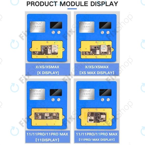 Piattaforma di preriscaldamento per riparazione scheda madre per iPhone X, XS, XS Max, 11, 11 Pro, 11 Pro Max, Wylie K85